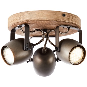 Brilliant opbouwspot Tool zwart