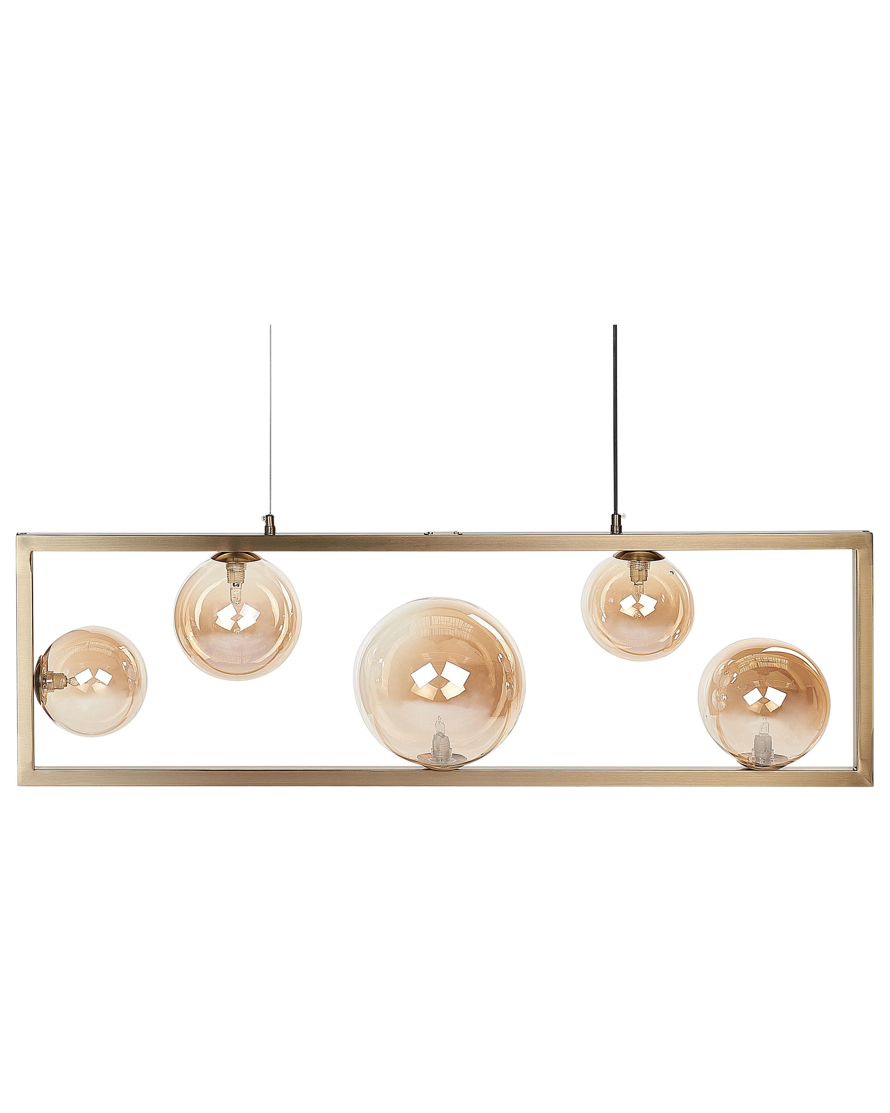 Hanglamp GEEHI Metaal Messing