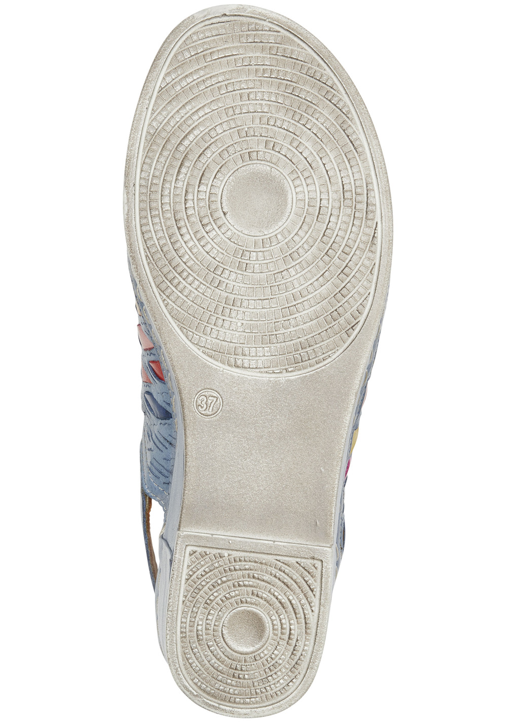 Gemini Sandalette mit raffinierten, bunten Flechtdurchzügen