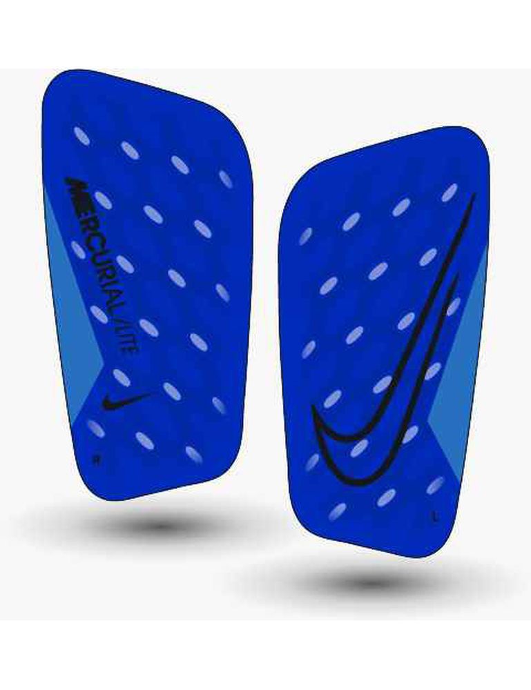 Protège-tibias Nike Mercurial Bleu pour homme