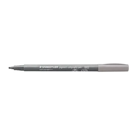 STAEDTLER® pigment calligraphy pen 375 - warmgrau hell