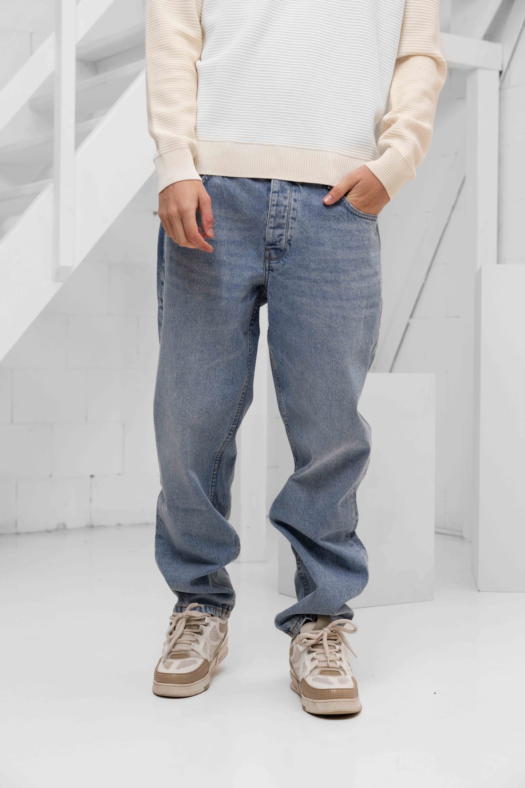 Pure Path The Aiden Jeans W1642 Heren Lichtblauw