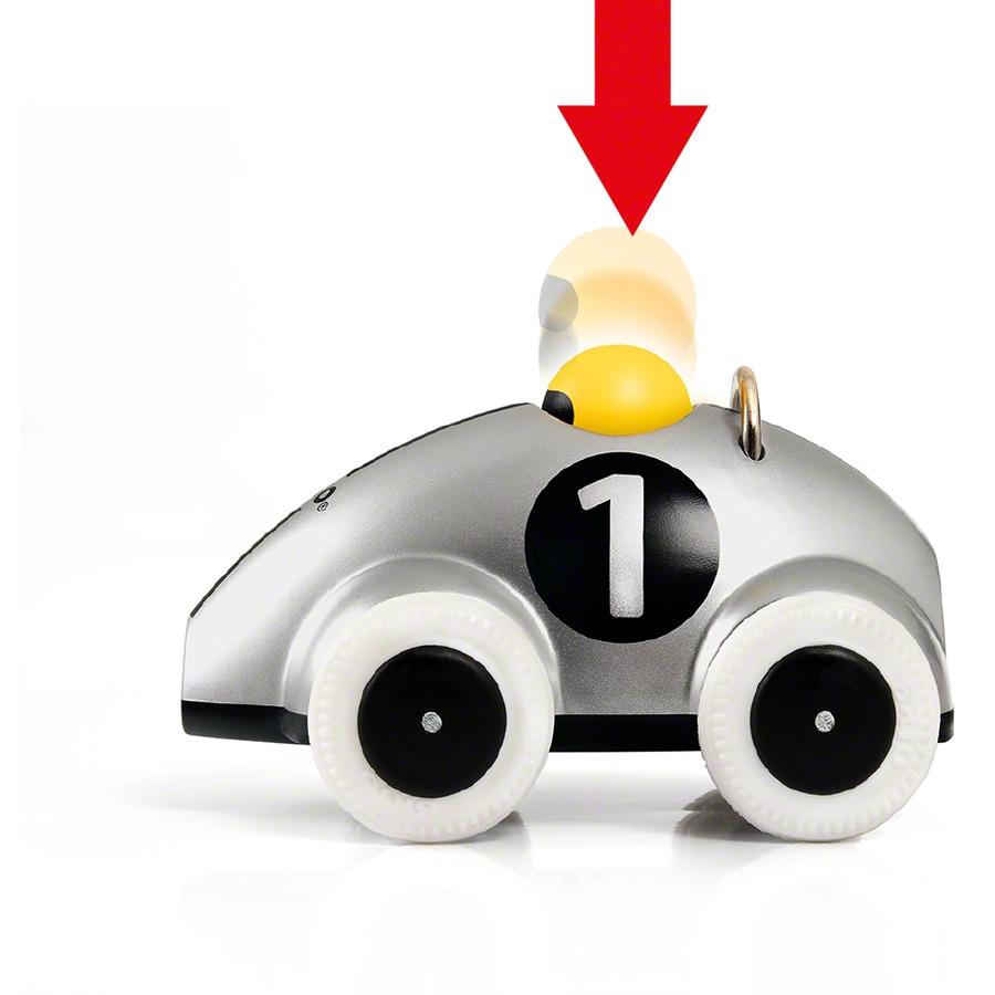 BRIO® Push and Go Rennwagen Silber Edition 30232