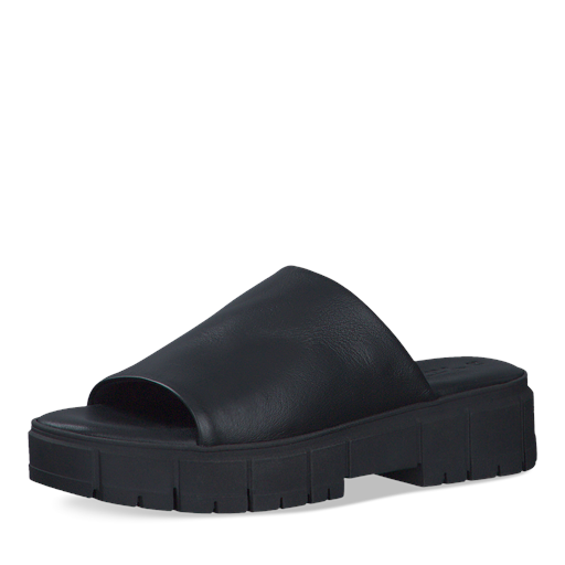 Tamaris Chunky Slippers, Black Uni, 41