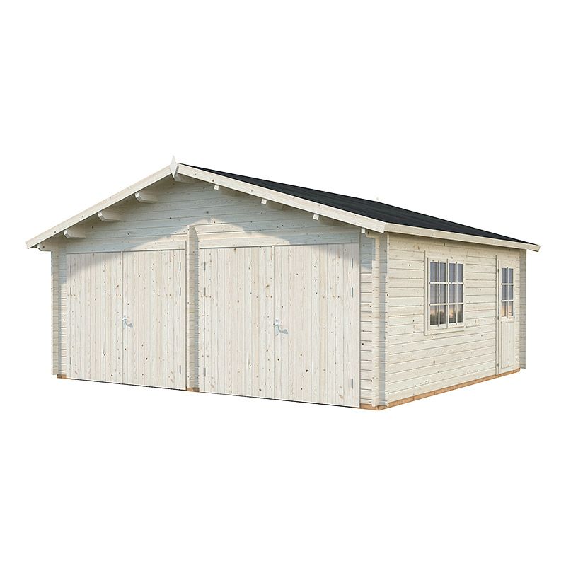 GARASJE PALMAKO ROGER MED TREPORT 28,4 M² UBEHANDLET