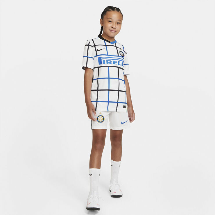 Nike Inter Milan Udebanetroje 20 21 Junior Hvid