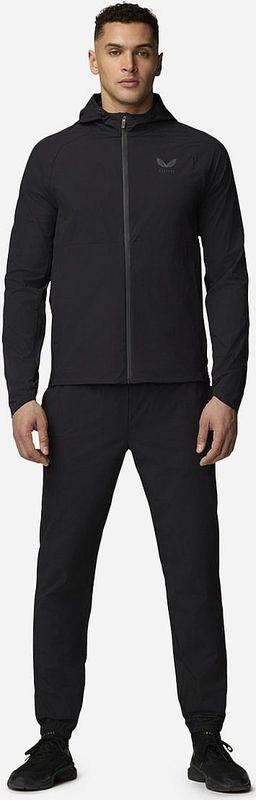 Castore - Windbreaker Jack - Zwart Donkergrijs