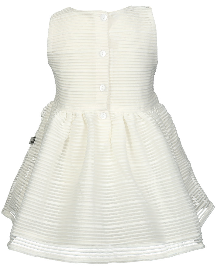 Tüll-Kleid CLASSIC GIRLS gestreift in offwhite