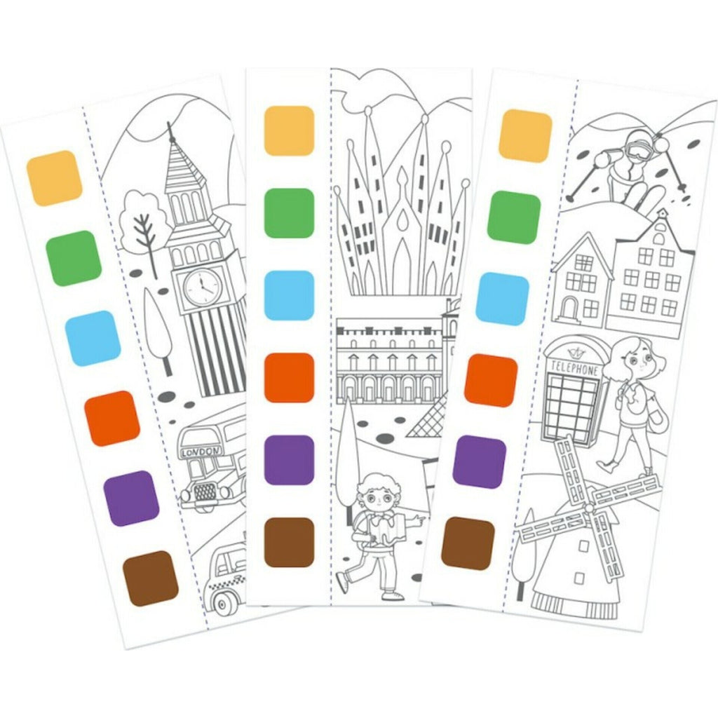 Watercolour Painting Book - World
