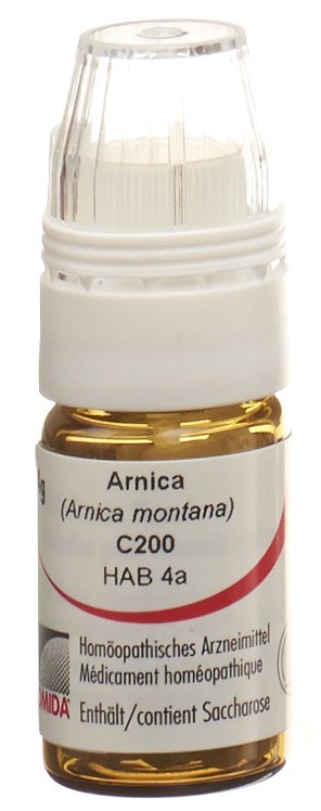 Omida Arnica Glob 200 C mit Dosierhilfe Glas 4 g