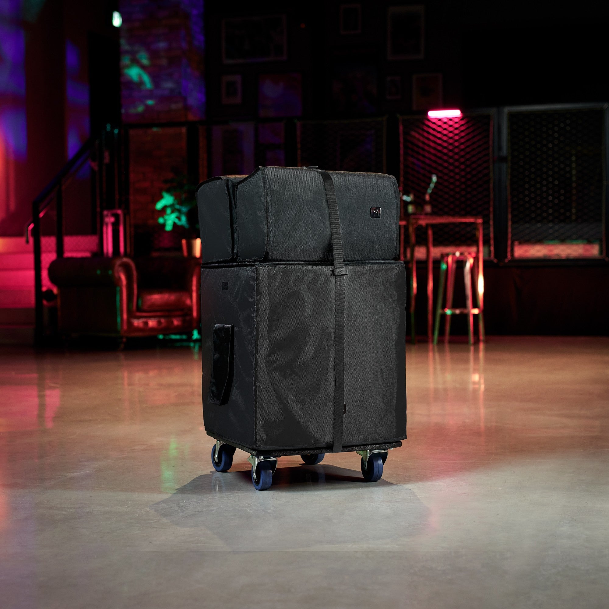 LD Systems DAVE 18 G4X Bag Set draagtassen en wielplaat voor DAVE 18 G4X