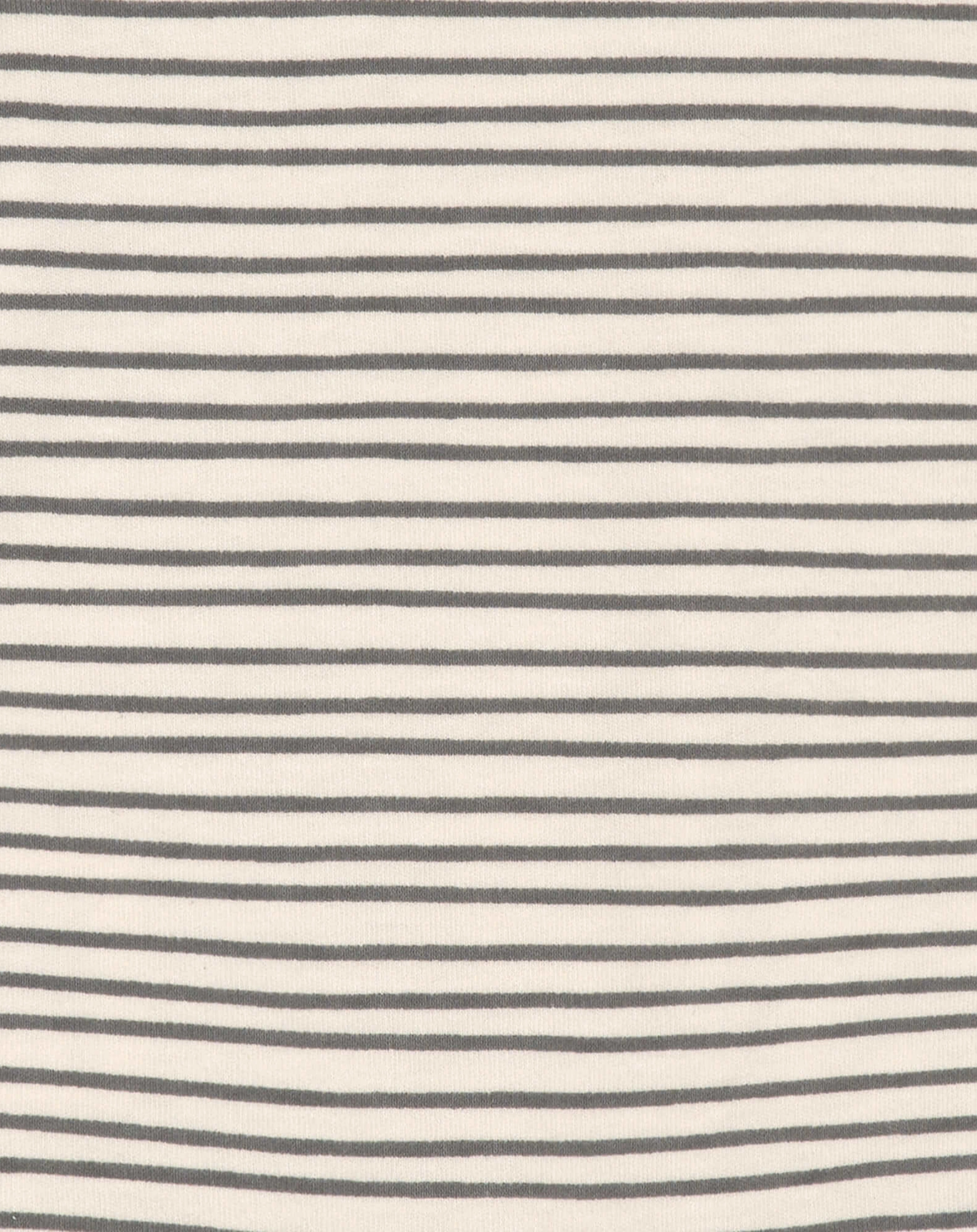Langarmshirt STRIPED in grey/anthracite