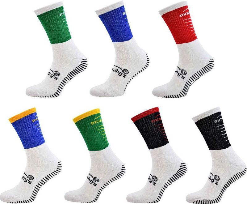 Murphy's - Pro Mid Grip Junior - Chaussettes - Noir - 85% Coton, 13% Polyester, 2% Élasthanne