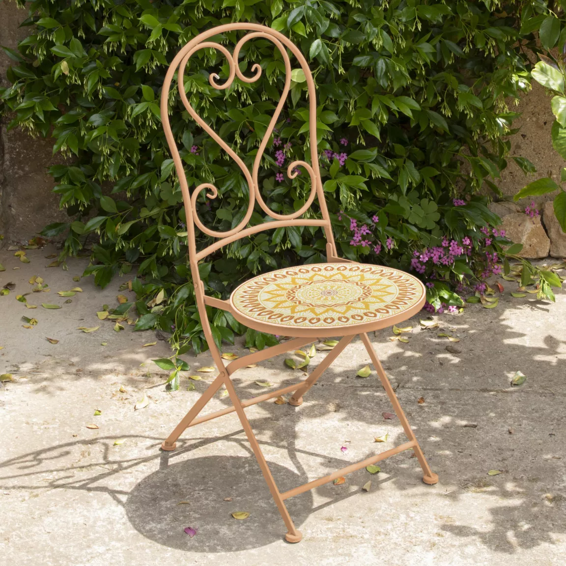 Chaise de bistro pliable Tavira Orange