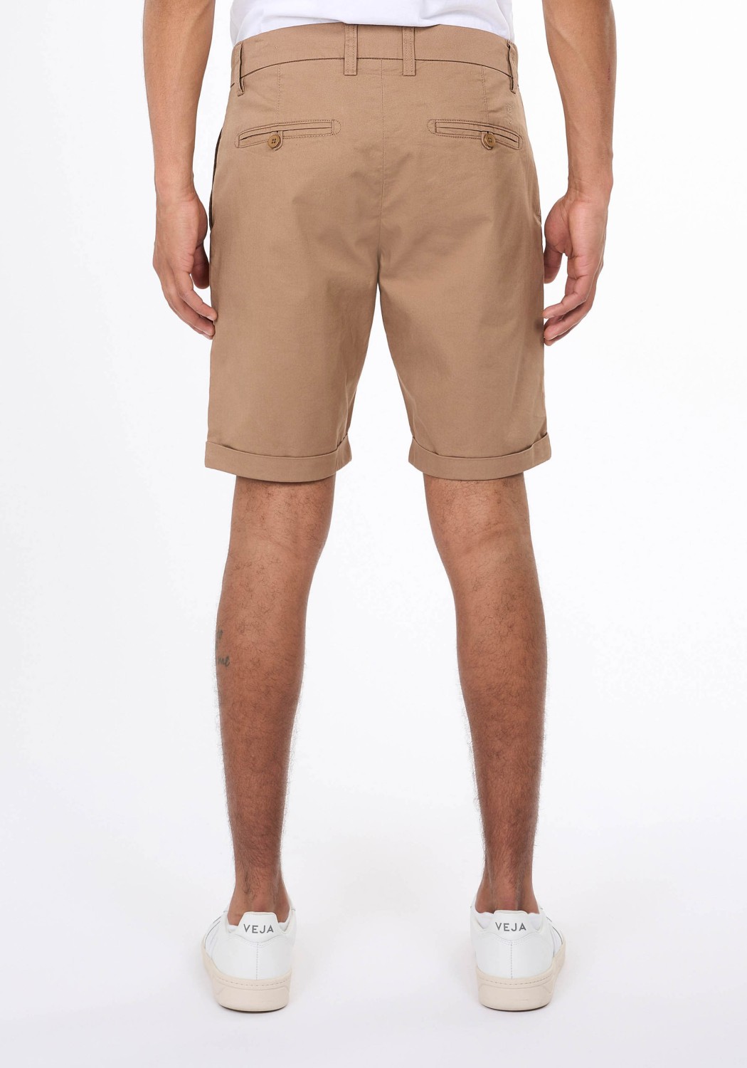 Knowledge Cotton Apparel Chino-Shorts Chuck Regular Poplin Tuffet