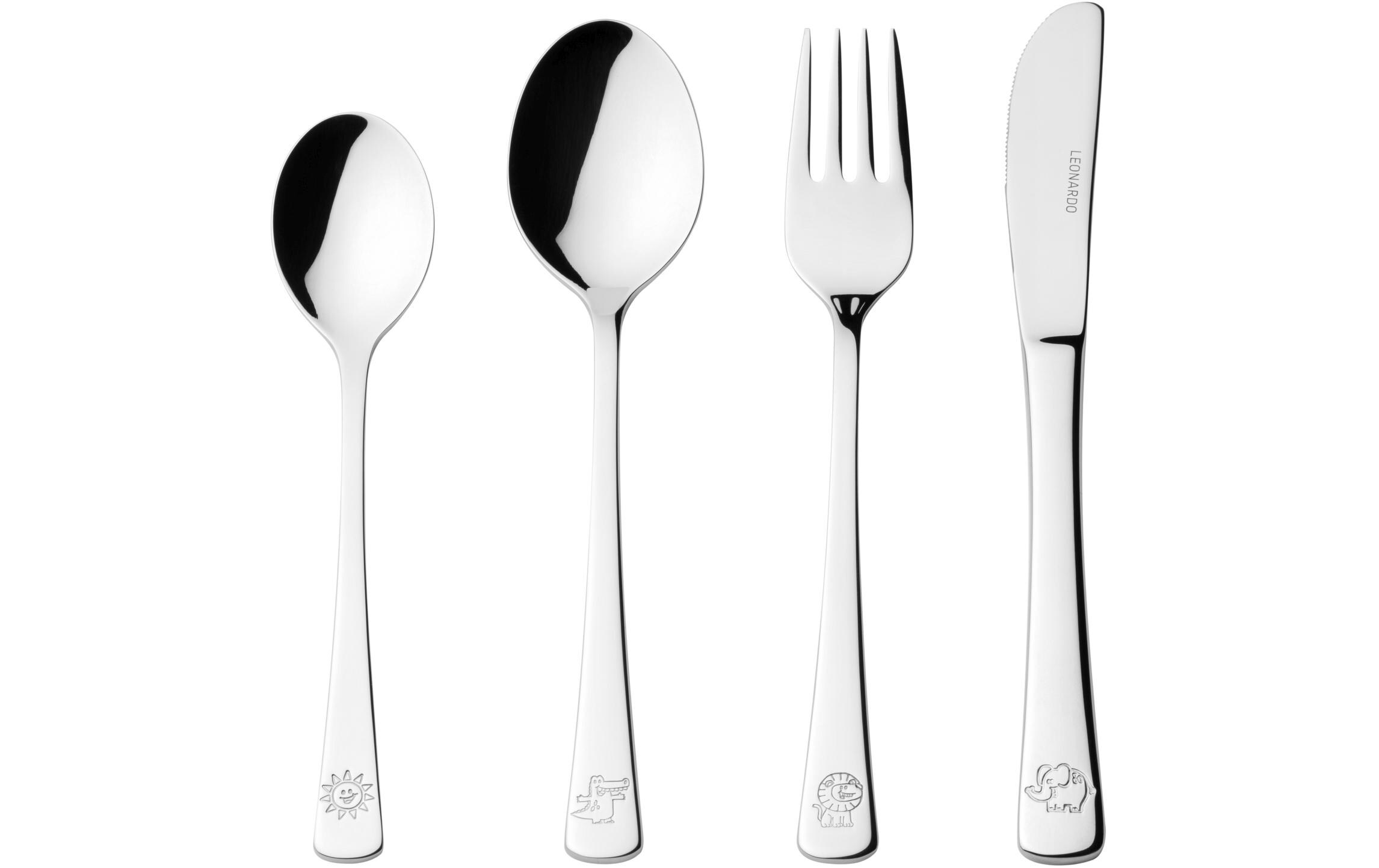 Kinderbesteckset Bambini 4-teilig4-teiliges Kinderbesteckset