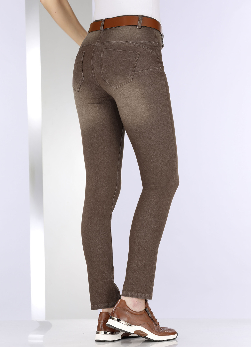Jeans mit Push-up-Effekt