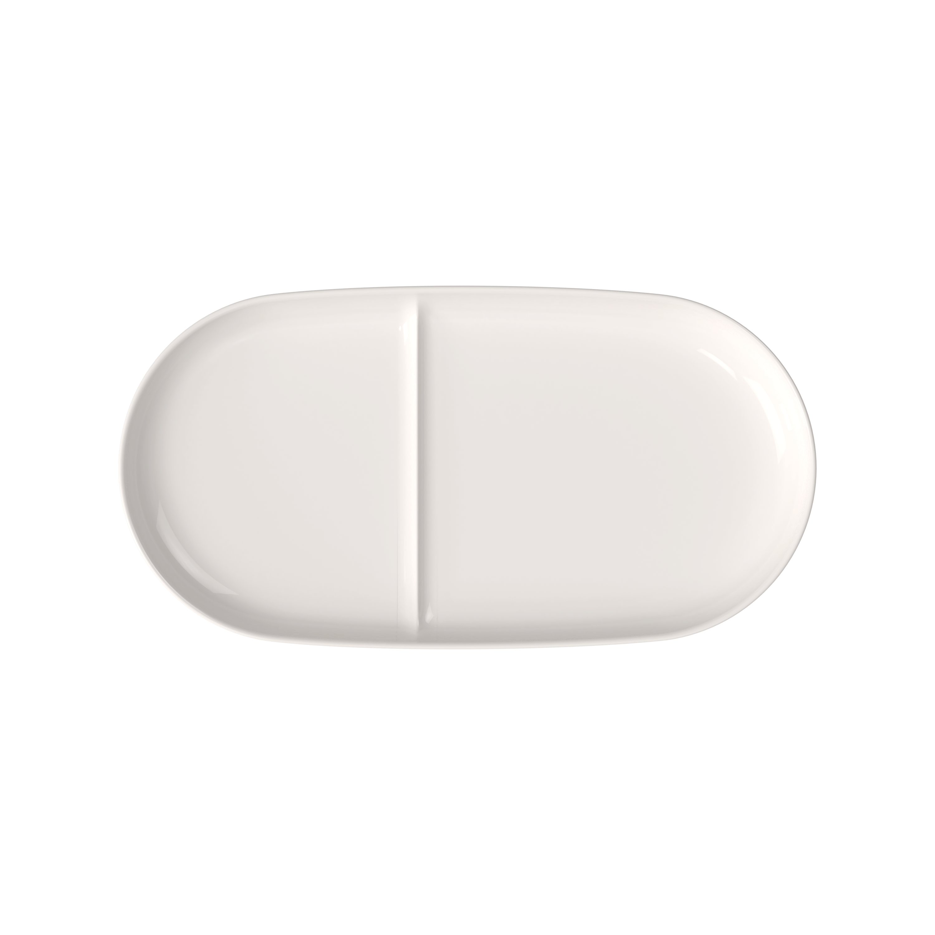 Soup Passion Tray White, Premium Porcelain