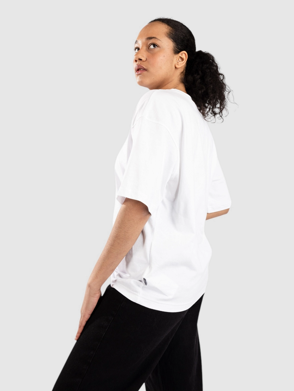 New Balance Oversized Flower T-Shirt white