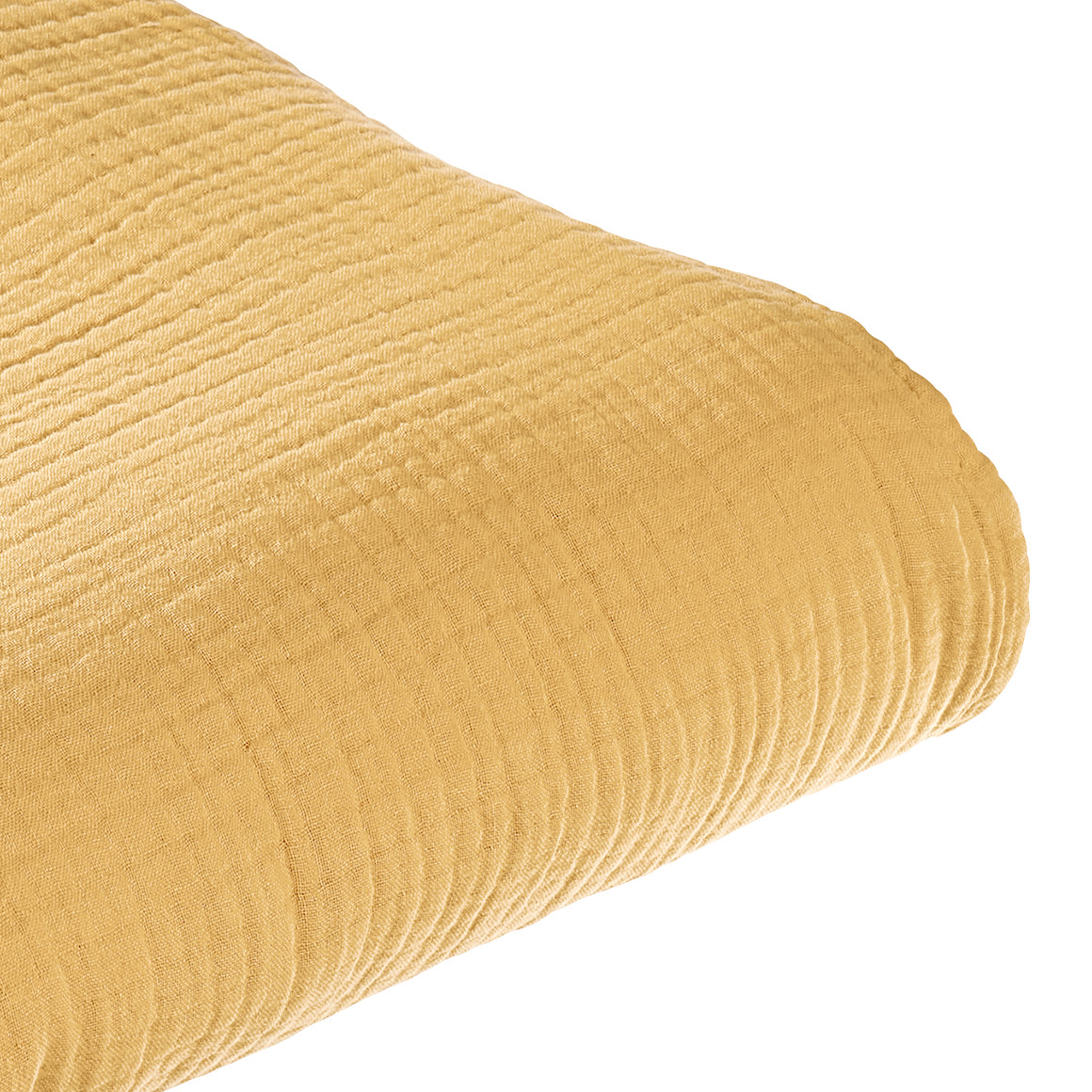 Topolino Pure Collection Musselin-Decke 130 x 170 cm gelb