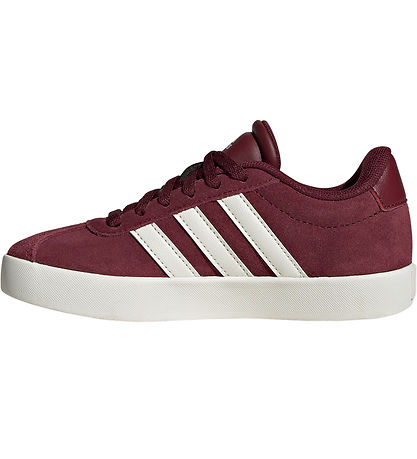 adidas Performance Sko - VL Court 3.0 K - Bordeaux R?d/Hvid