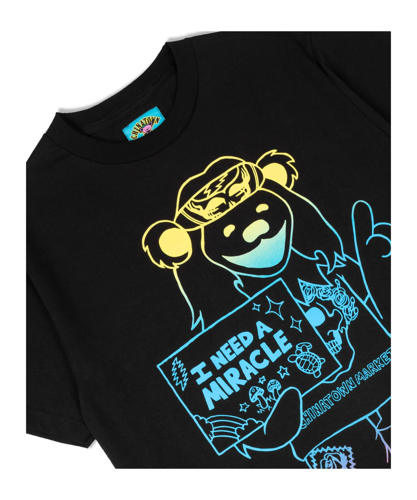 Market X Grateful Dead T-Shirt Schwarz