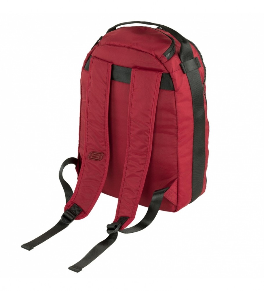 Skechers Mochila escolar S988 rojo -31x42,5x16 cm-