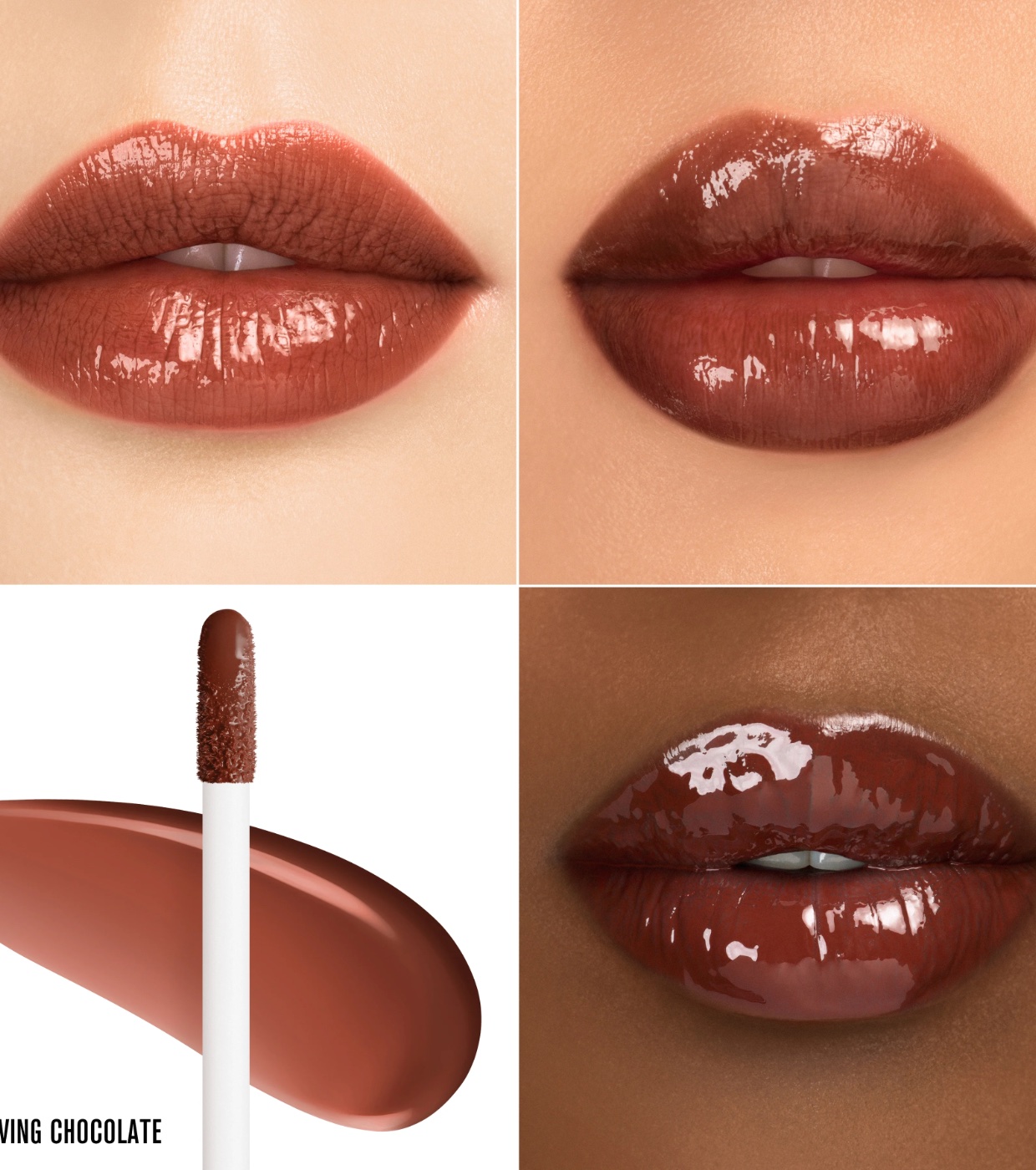 Jeffree Star Cosmetics - *The Orgy 2 Collection* - Brilho labial volumizante Lip Arousal - Craving Chocolate