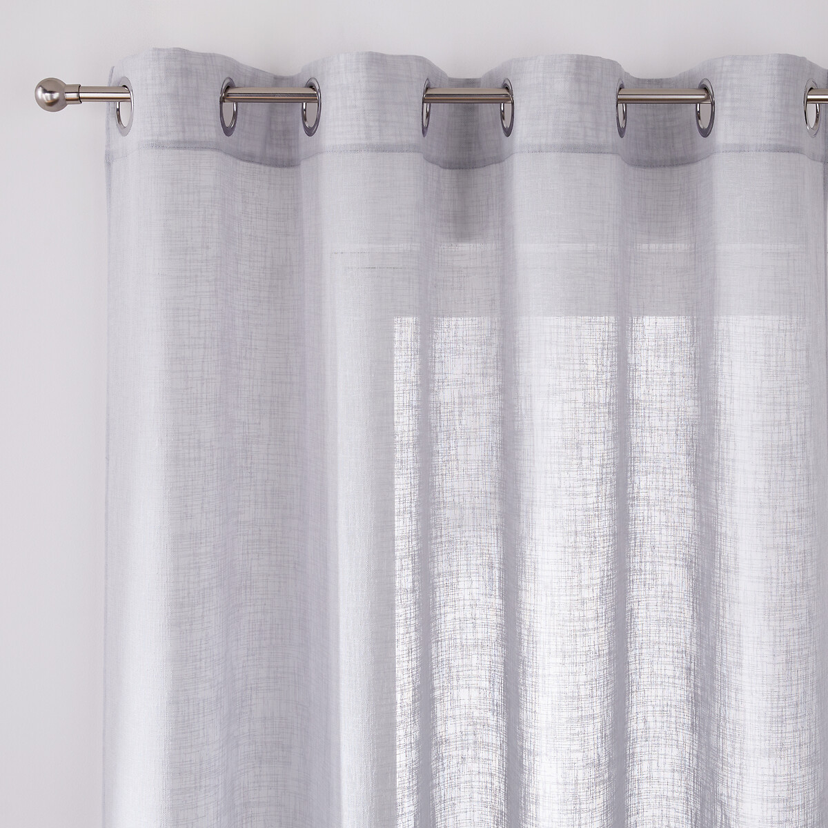 LA REDOUTE INTERIEURS<br>Cortina de vidro com ilhós, Nyong