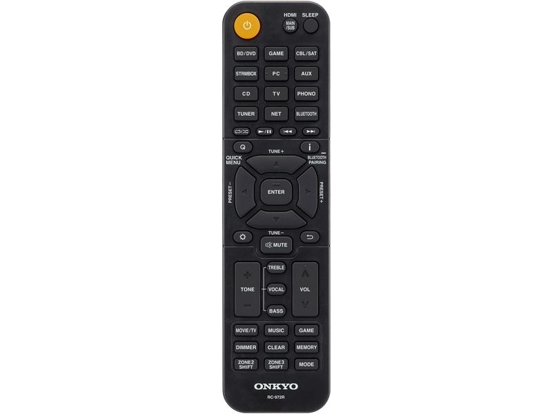 Onkyo AV-Receiver TX-NR6100 Schwarz 7.2 Kanal Surround 3D AV-Receiver