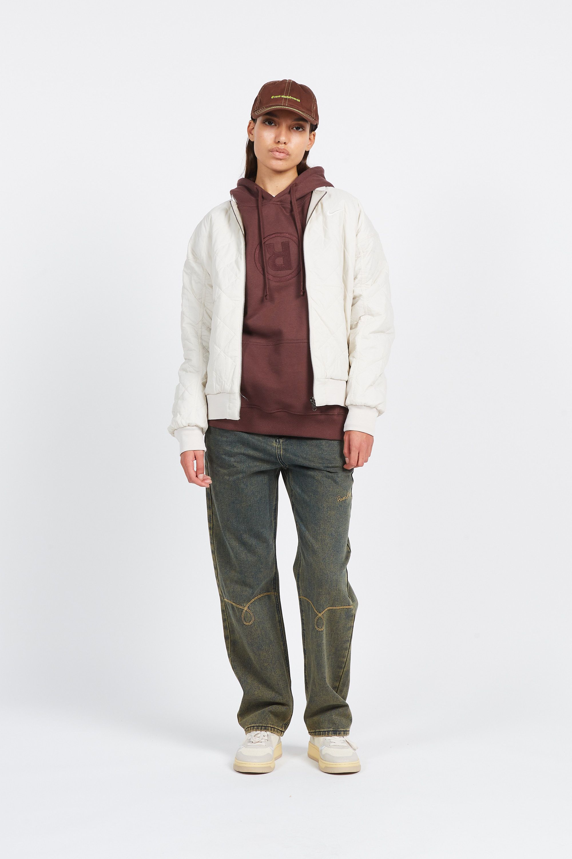 NIKE bomber VRSTY BMBR Gris