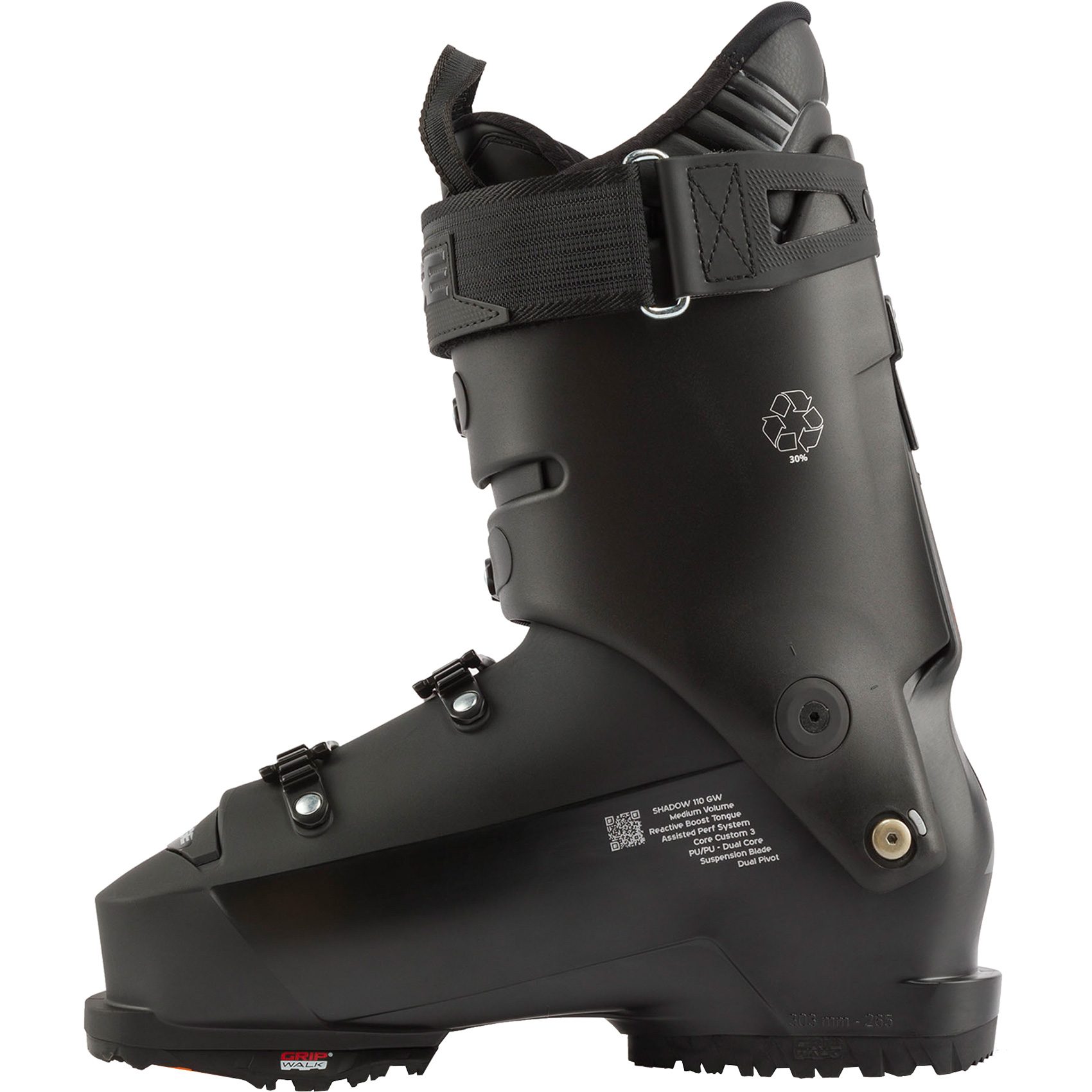 Lange Shadow 110 MV GripWalk® Alpin Skischuhe Herren black orange