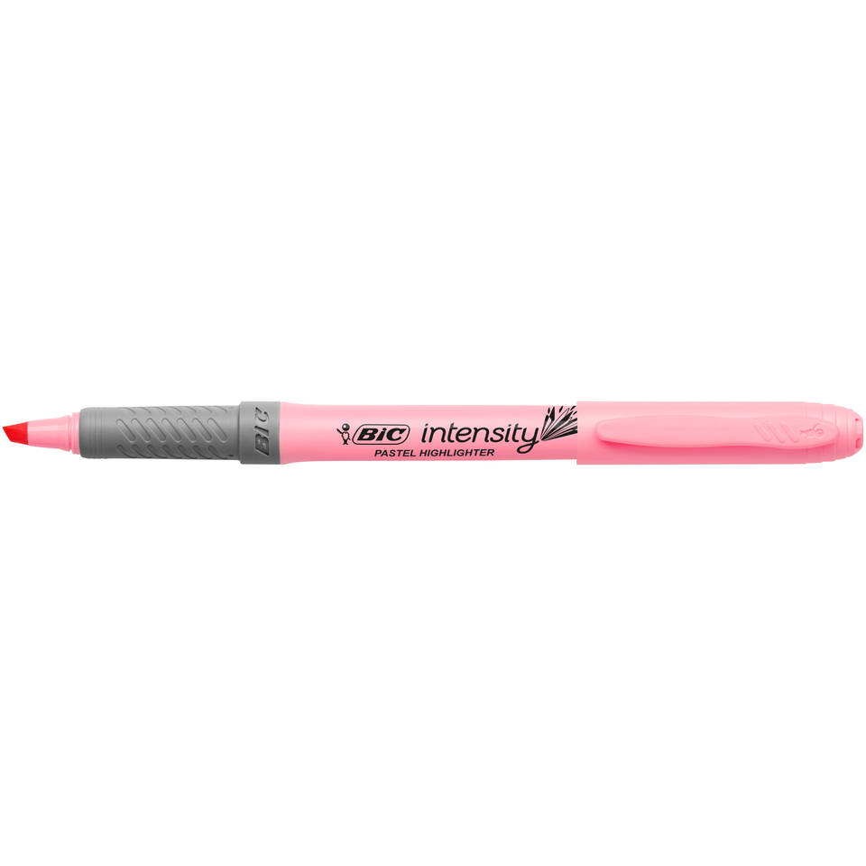 BIC Highlighter Grip markeerstiften - 4 stuks
