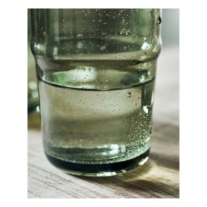 House Doctor Verres Rain - Set de 2 | Vert