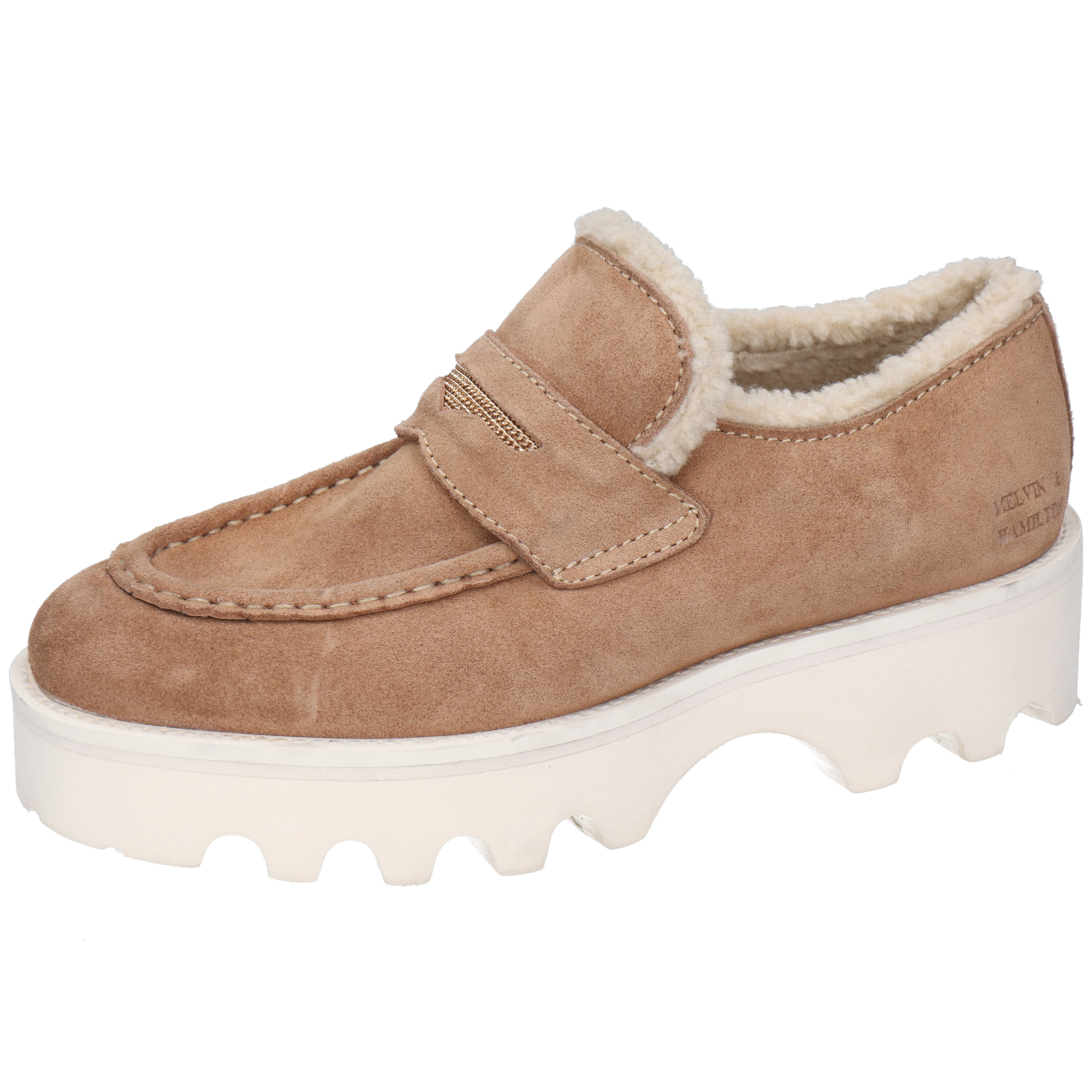 JADE 62 - Mocassins à semelle plateforme | Beige