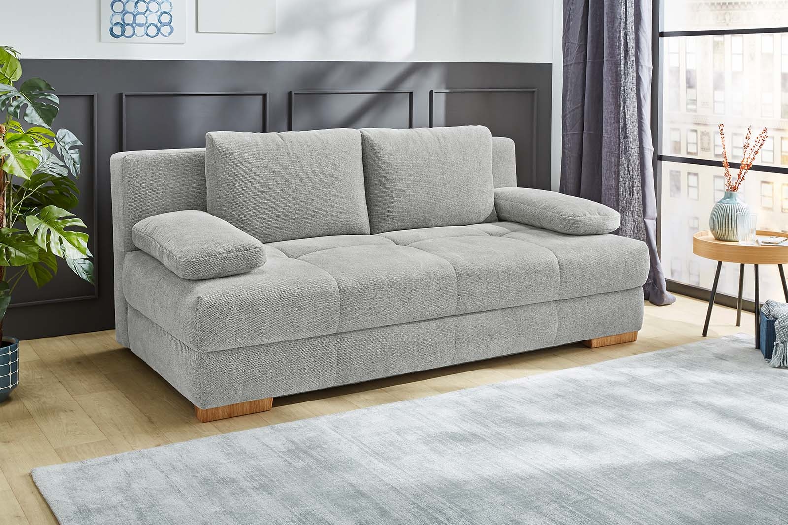 Jockenhöfer Gruppe Schlafsofa »Calli, als Dauerschläfer geeignet,« mit Tonnentaschenfederkern+Wellenfederung im Sitz+Rücken, Bettkasten