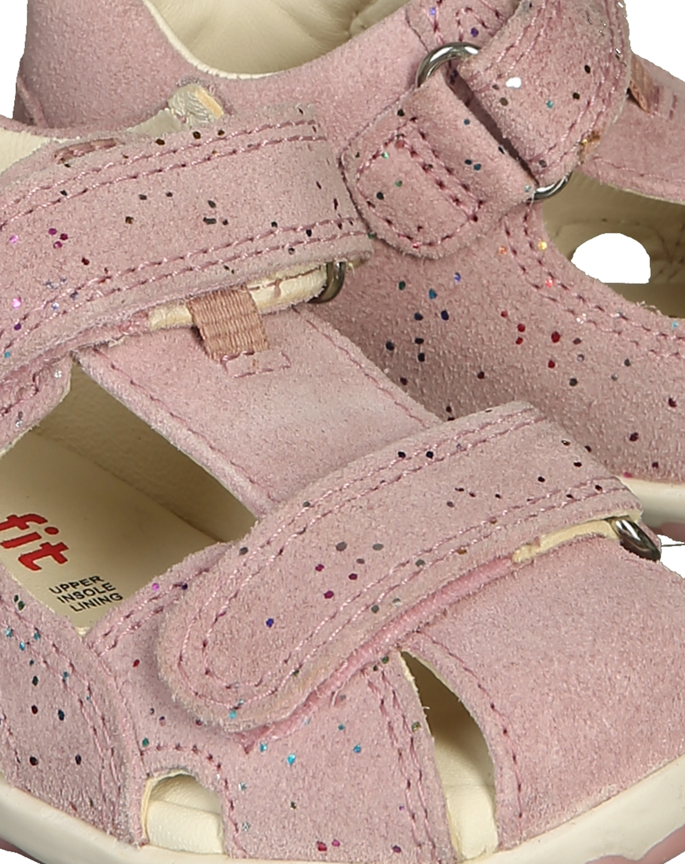 Lauflernsandalen FANNI mit Zehenschutz in rosa