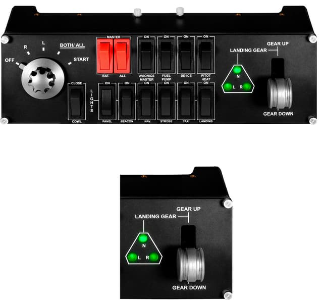 Logitech G Saitek Pro kontaktmodul til flyvning