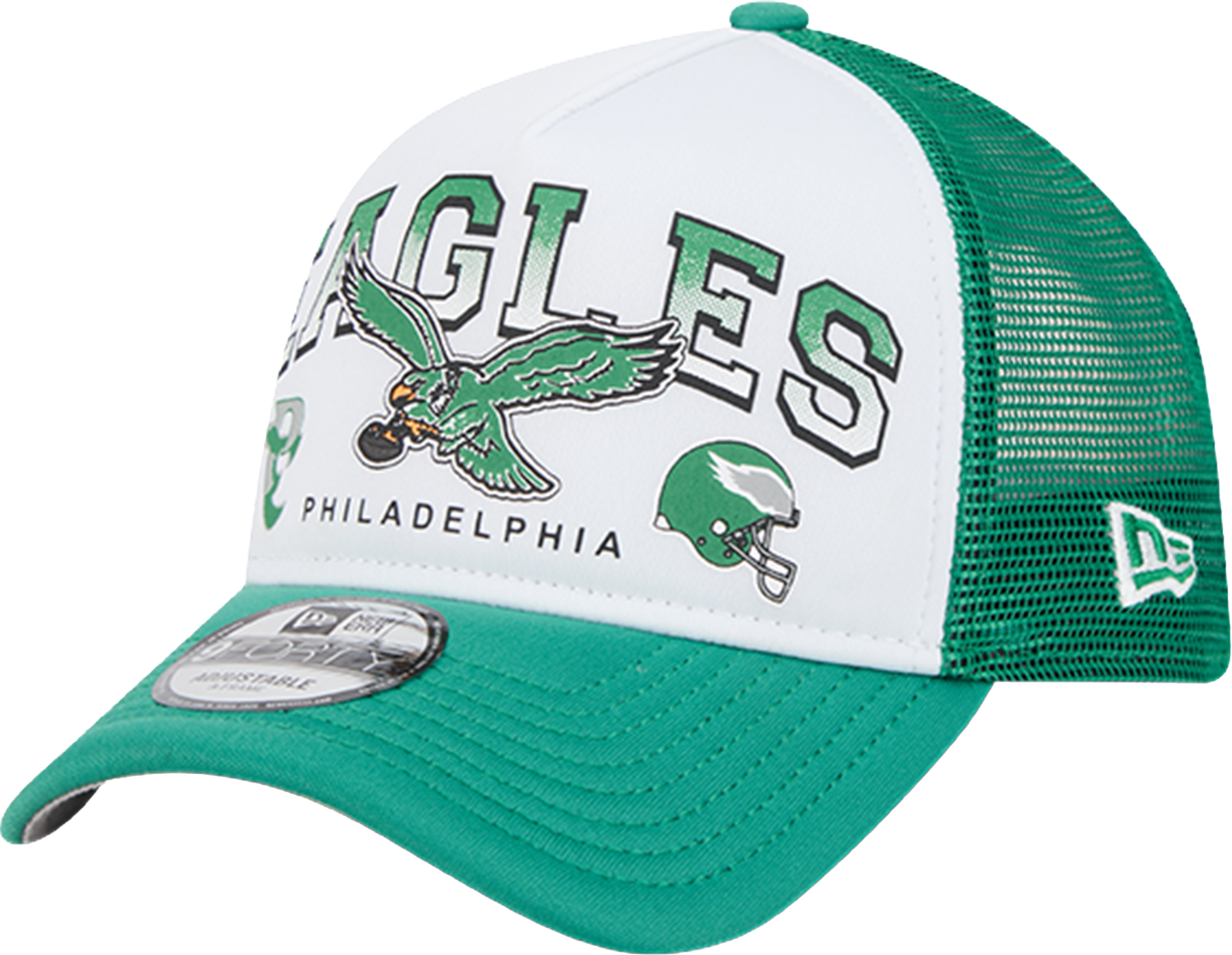 New Era Philadelphia Eagels Cap Grün