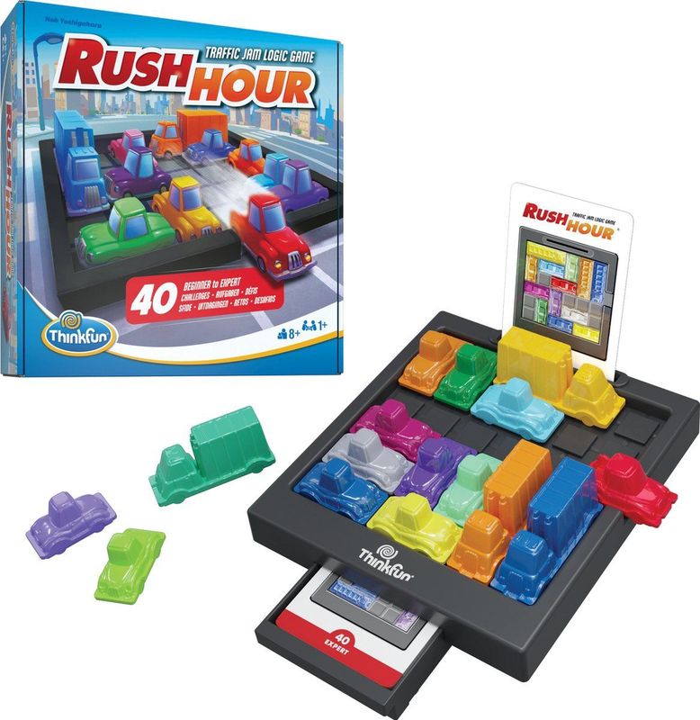 Rush Hour - Puzzelspel - Meerdere Moeilijkheidsgraden