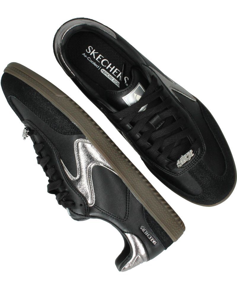 Skechers Hotshot Cool Glow Sneakers Zwart Dames