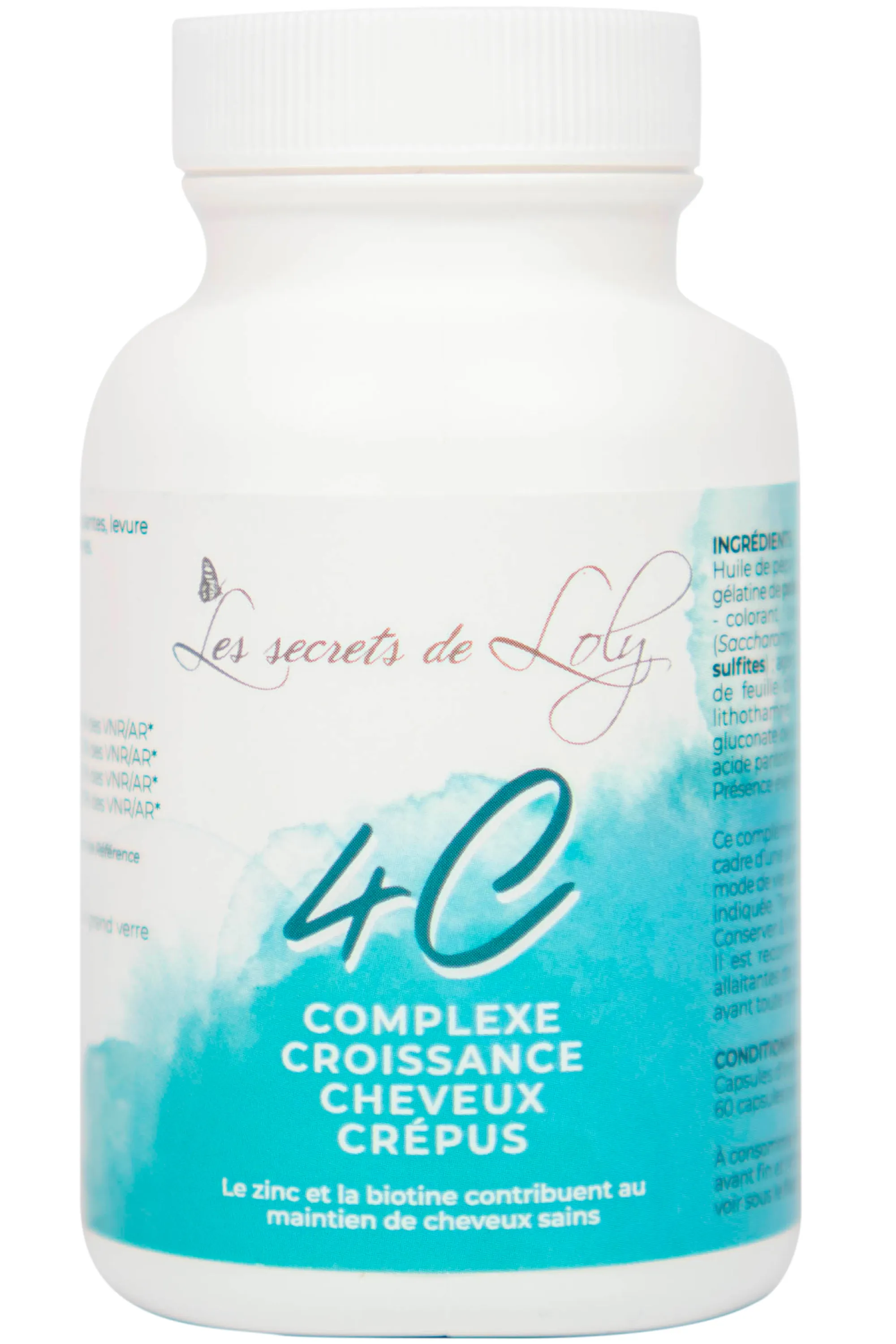 Les Secrets de Loly Compléments alimentaires boosteur de pousse 4C