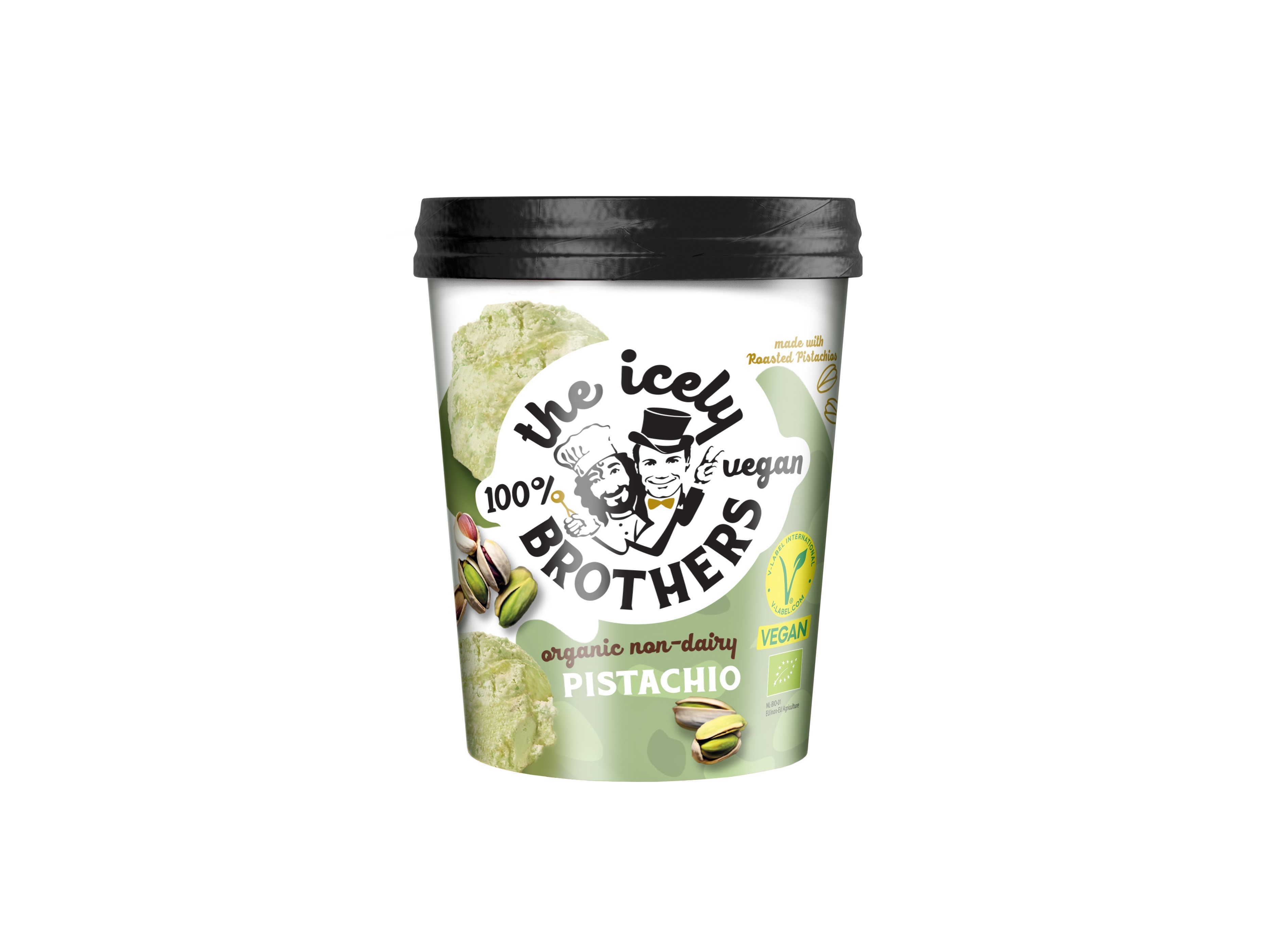 GELADO THE ICELY BROTHERS PISTÁCHIO BIO VEGAN 460ML