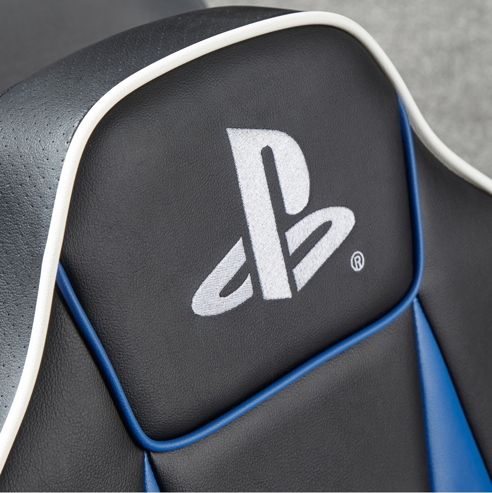 Xrocker Playstation Geist 2.0 Floor Rocker - Black And Bliue