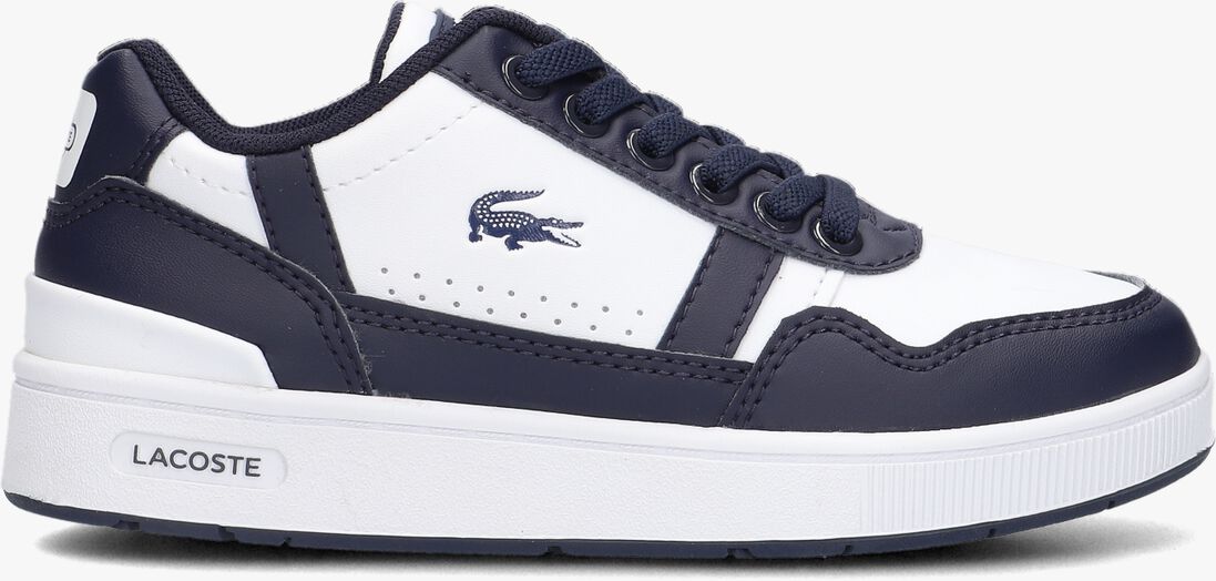 LACOSTE witte lacoste lage sneakers t-clip j