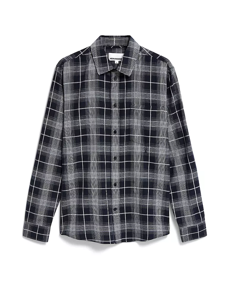 ARMEDANGELS Hemd Regular Fit AARNAULT blau