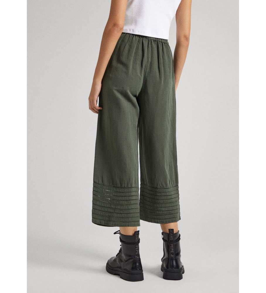 Calças verdes Pepe Jeans Feva
