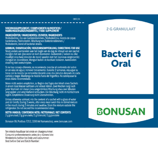 Bonusan Bacteri 6 Oral Sachets 14ST
