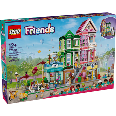 LEGO Friends Heartlake City lejligheder og butikker 42670