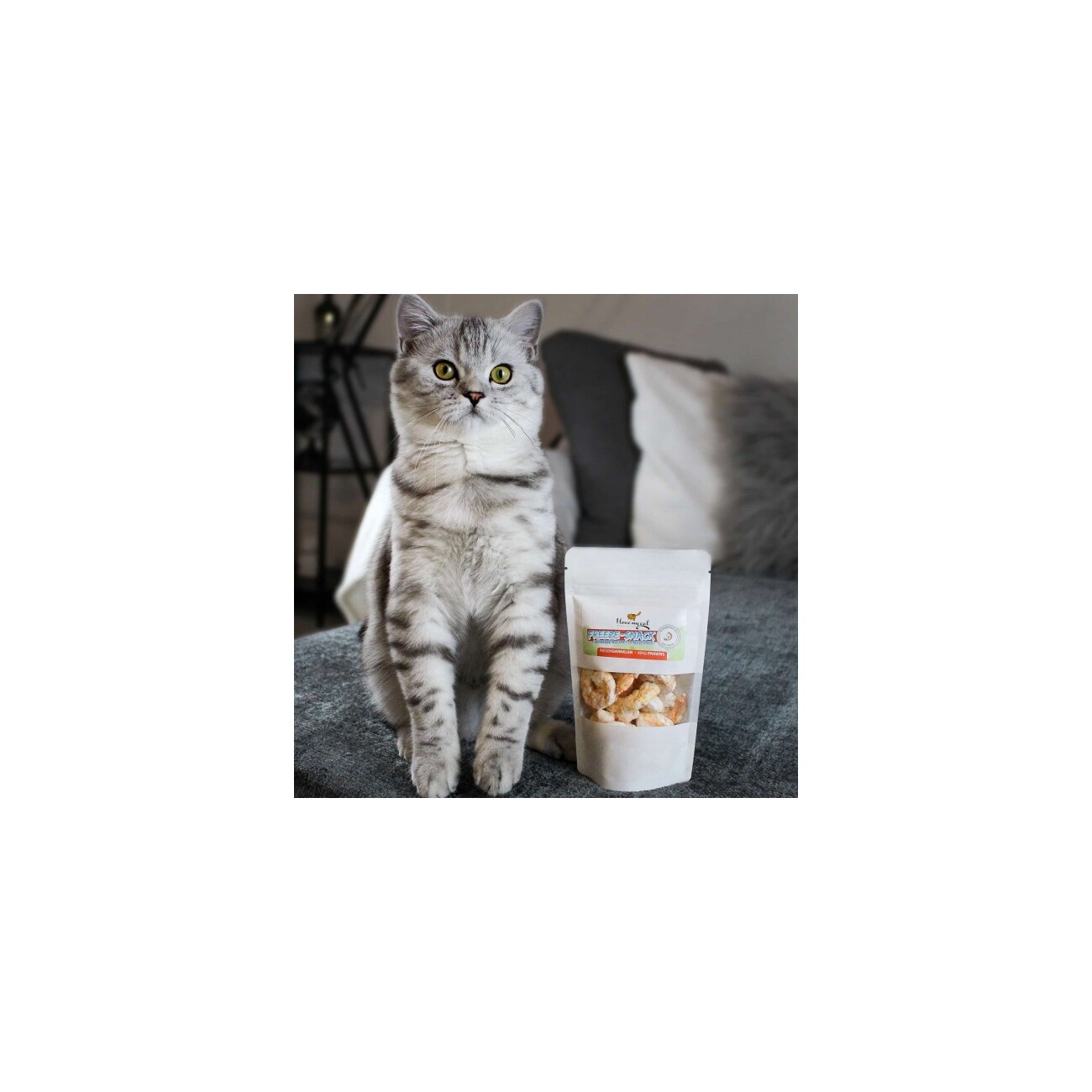 I love my cat Freeze-Snack für Katzen mit Grönlandgarnalen - 25g